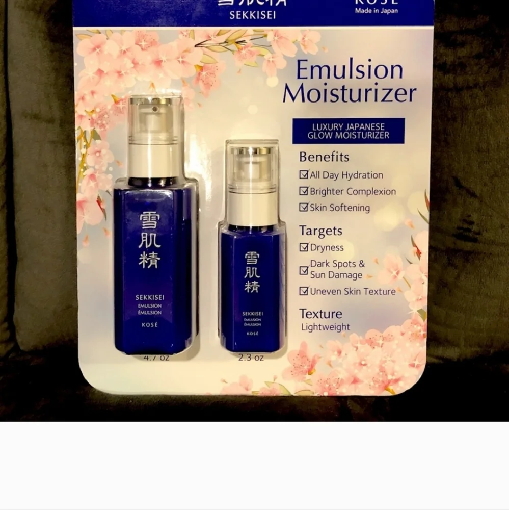 Sekkisei emulsion moisturizer made in Japan, set of 2